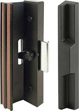 Prime-Line C 1106 Handleset, Aluminum, Painted, For: 3/4 to 1-3/4 in THK Glass Sliding Doors