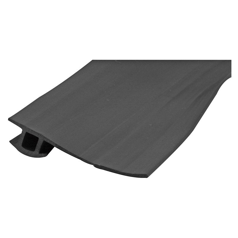 Prime-Line PL 14696 Flexible Universal Bug Strip, 1-3/8 in W, 84 in L, Vinyl, Black