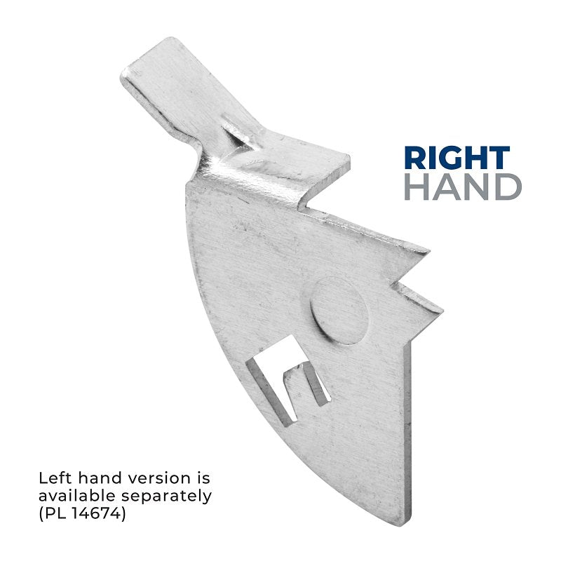Make-2-Fit PL 14672 Knife Latch, 3/4 in L Dimensions, Aluminum