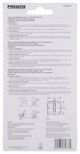 ProSource BH-BR01-PS Door Hinge, 3 in H Door Leaf, 3 in W Door Leaf, 2 mm Thick Door Leaf, 3 x 3 in, Steel, Satin Brass