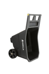 Gorilla Carts GCY Series GCY-45 Yard Cart, 300 lb, 4.5 cu-ft Deck, Polypropylene Deck, 2-Wheel, 9 in Wheel, Black