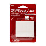 Ace 3/4 in. L X 1/2 in. W Double-Sided Mounting Strips