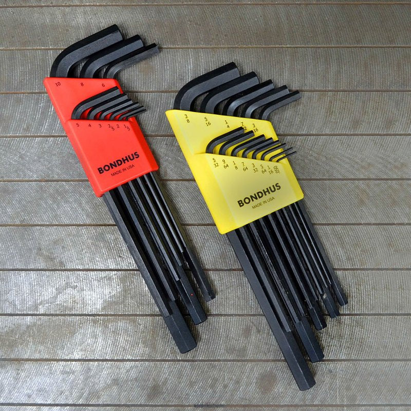 Bondhus 22199 L-Wrench Double Pack, 22-Piece, Steel