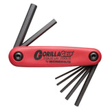Bondhus GorillaGrip 12592 Hex End Key Set, 7-Piece, Steel, ProGuard, Specifications: Metric Measurement System