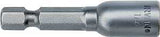Irwin 3547121C Nutsetter, 7/16 in Dia, 1/4 in Drive, Lobular Drive, 1-7/8 in L, 1/4 in L Shank, 1/PK
