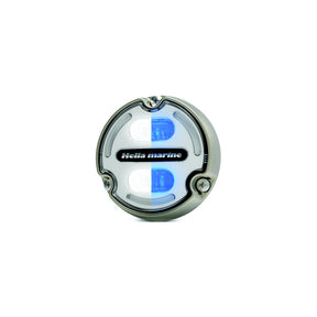 Hella 016147101 Apelo A2 Underwater Light, Bronze Housing, White Lens, White/Blue LEDs