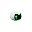 Hella 980520211 NaviLED Starboard (Green) Side Light Only, White w/Green Lens, 1 ea.