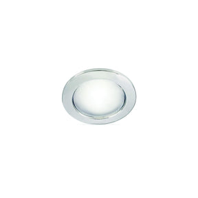 Hella 980631512 EuroLED Touch 150 Multivolt 9-33V DC Warm White Light, Polished Stainless Steel Rim