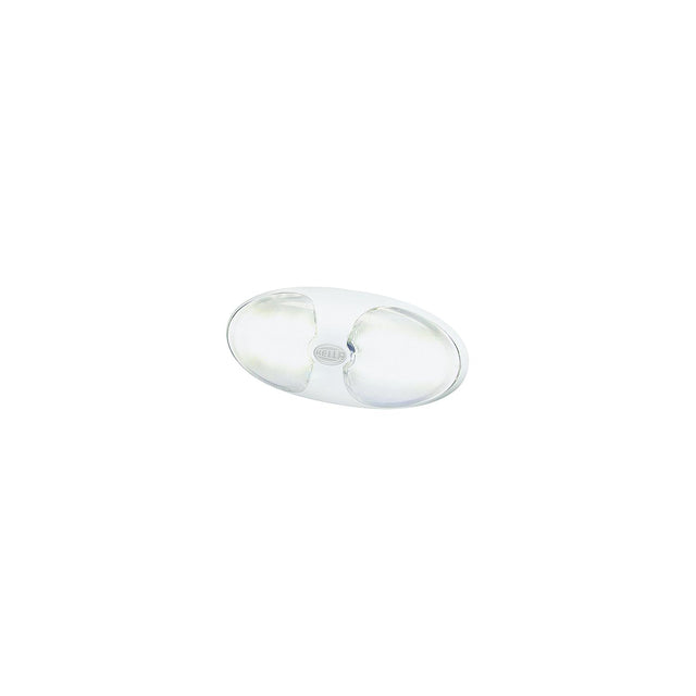 Hella DuraLED 12/24V DC White Light 12 LED Lamps With Switch, White Shroud