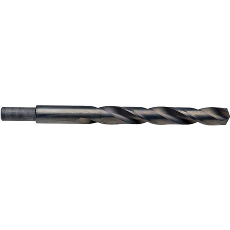 Irwin 67827 Jobber Drill Bit, 27/64 in Dia, 5-3/8 in OAL, Spiral Flute, 2-Flute, 27/64 in Dia Shank, Reduced Shank