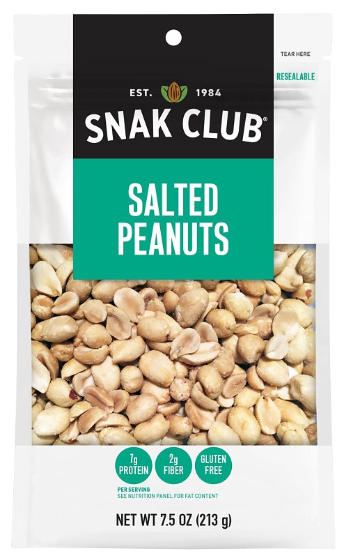 Snak Club CSU29146 Salted Peanuts, Pack of 6