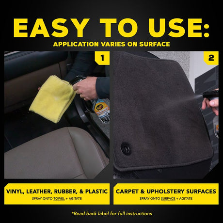 Meguiar's G240616 All Surface Interior Cleaner, 16 oz Bottle, Liquid, Citrus