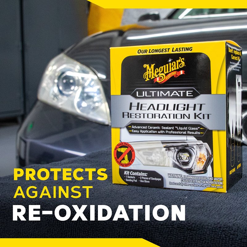 Meguiar's G2990SRP Ultimate Headlight Restoration Kit
