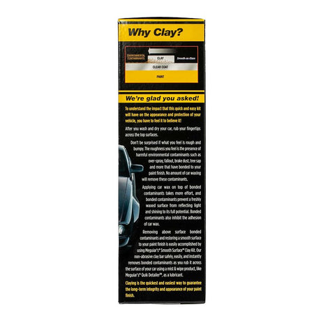 Meguiar's G191700 Smooth Surface Clay Kit