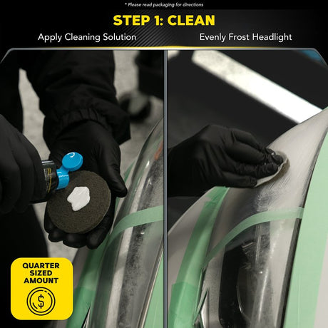 Meguiar's G2970 Headlight Restoration Kit, 4 fl-oz, Liquid
