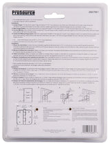 ProSource BH-BR21B-PS Door Hinge, Solid Brass, Brass, Loose Pin, 180 deg Range of Motion, Screw Mounting