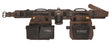 DEWALT DWST550113 Tool Rig, 55-3/4 in, Leather, 18-Pocket