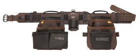 DEWALT DWST550113 Tool Rig, 55-3/4 in, Leather, 18-Pocket