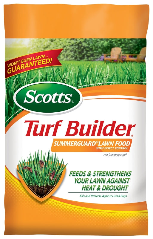 Scotts Turf Builder SummerGuard 49020 Lawn Food with Insect Control, 40.05 lb, 20-0-8 N-P-K Ratio