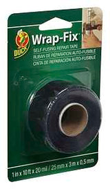 Duck 442055 Electrical Tape, 10 ft L, 1 in W, Black