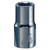 Craftsman 1/4 in. X 1/4 in. drive SAE 6 Point Standard Shallow Socket 1 pc