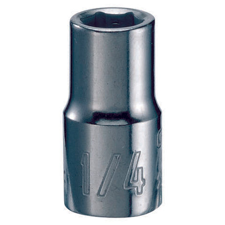 Craftsman 1/4 in. X 1/4 in. drive SAE 6 Point Standard Shallow Socket 1 pc