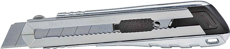 Fatmax 10-817 Utility Knife, 25 mm W Blade, Stainless Steel Blade, Ergonomic Handle