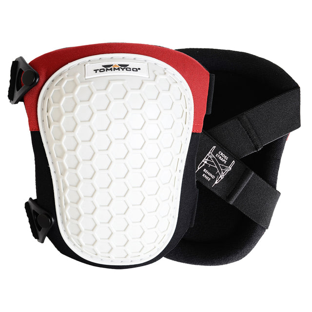 Tommyco 6.5 in. L X 3.5 in. W Foam Knee Pads Black/White, Pack of 6