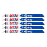 Lenox METALWOLF 12 in. Bi-Metal WAVE EDGE Reciprocating Saw Blade 10 TPI 5 pk