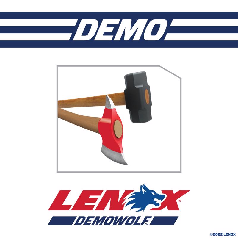 Lenox DEMOWOLF 9 in. Bi-Metal Reciprocating Saw Blade 10 TPI 25 pk