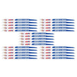 Lenox LUMBERWOLF 12 in. Bi-Metal Reciprocating Saw Blade 6 TPI 25 pk