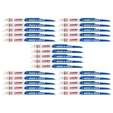 Lenox LUMBERWOLF 9 in. Bi-Metal Reciprocating Saw Blade 6 TPI 25 pk