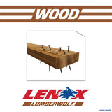 Lenox LUMBERWOLF 6 in. Bi-Metal Reciprocating Saw Blade 6 TPI 25 pk