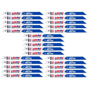 Lenox METALWOLF 8 in. Bi-Metal WAVE EDGE Reciprocating Saw Blade 18 TPI 25 pk