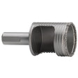 Lenox Diamond 1 in. Diamond Grit 1.5 in. L One Piece Hole Saw Arbor Included