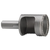 Lenox Diamond 1 in. Diamond Grit 1.5 in. L One Piece Hole Saw Arbor Included