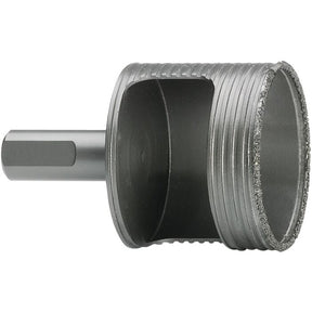 Lenox Diamond 1-3/8 in. Diamond Grit 1.5 in. L One Piece Hole Saw Arbor Included