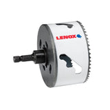 Lenox Speed Slot 3-1/2 in. Bi-Metal 1.5 in. L Hole Saw Arbor Included