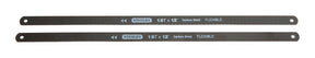 STANLEY 12 in. High Carbon Steel Hacksaw Blades 18 TPI 2 pk
