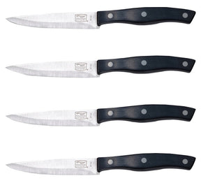Chicago Cutlery Ellsworth 1137218 Steak Knife Set, 4 -Piece, Stainless Steel, Pack of 12