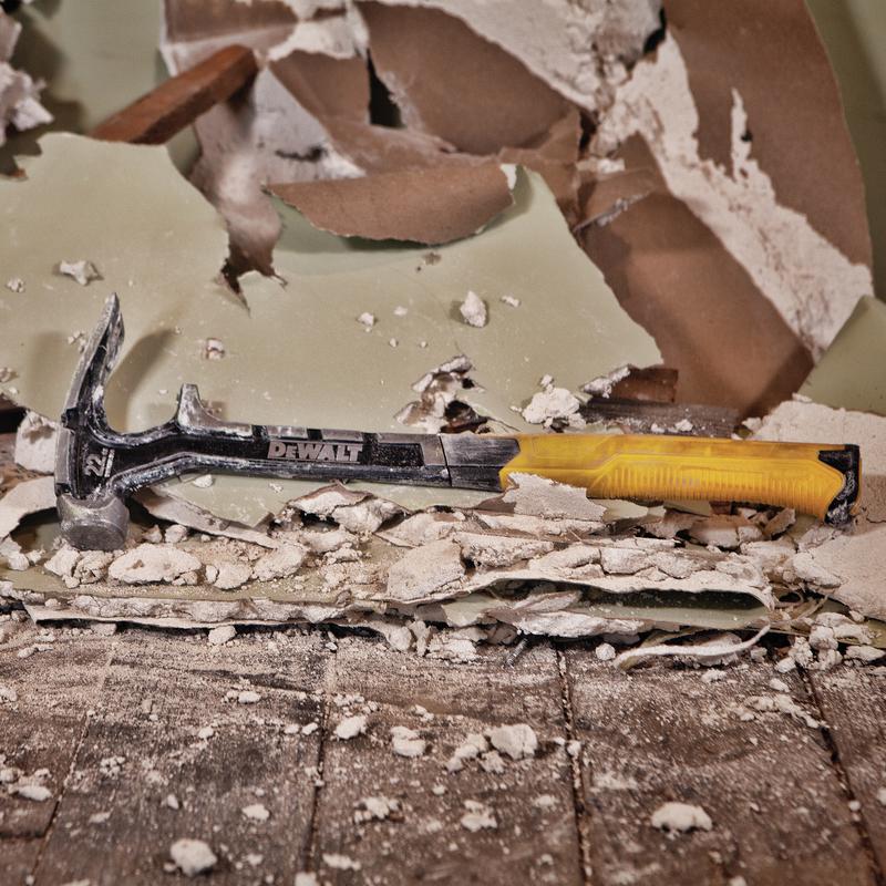 DeWalt ToughSeries 22 oz Milled Face Demo Hammer 8.25 in. Steel Handle, Pack of 2