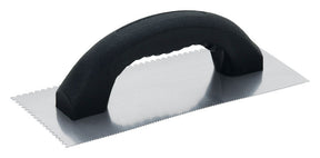 Hyde Economy 4-1/4 in. W X 9-1/4 in. L Silver Polypropylene/Steel U-Notch Trowel, Pack of 10