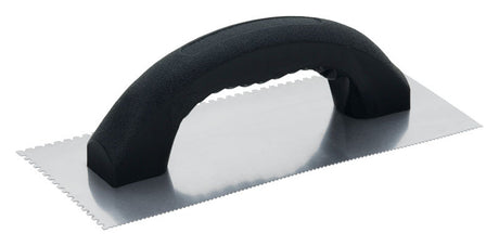 Hyde Economy 4-1/4 in. W X 9-1/4 in. L Silver Polypropylene/Steel U-Notch Trowel, Pack of 10
