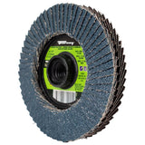 Forney 4-1/2 in. D X 1/4 in. thick Metal Grinding Wheel 1 pc