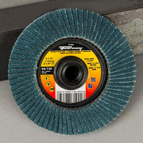 Forney 4-1/2 in. D X 1/4 in. thick Metal Grinding Wheel 1 pc