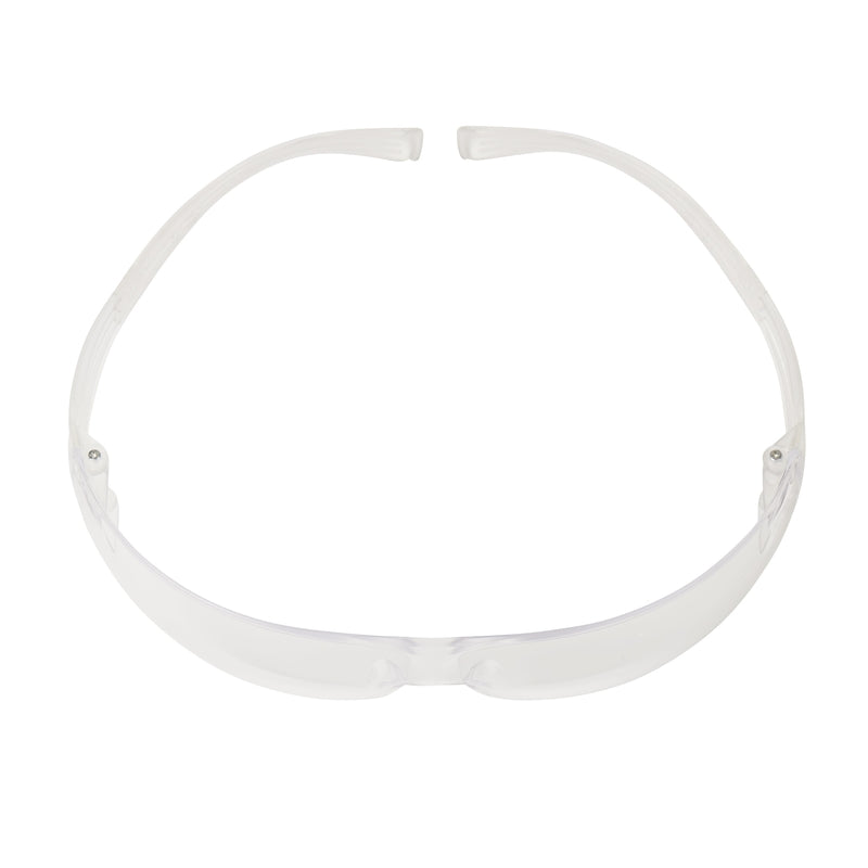 3M SecureFit Anti-Fog Safety Glasses Clear Lens Clear Frame 1 pc