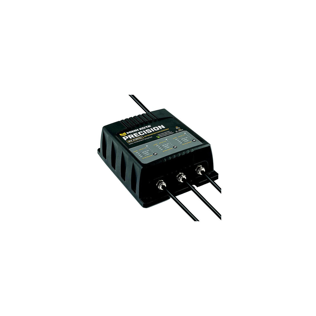 Minn Kota 1833181 On-Board Precision Battery Charger, 18A, 3 Banks