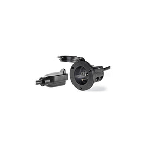 Minn Kota 1865108 AC Power Port, Black