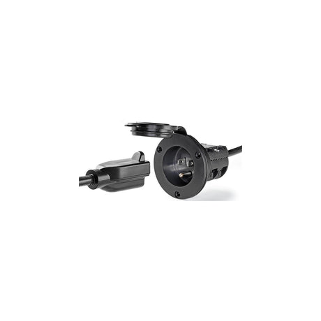 Minn Kota 1865108 AC Power Port, Black