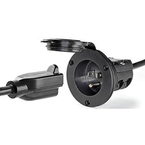 Minn Kota 1865111 AC Power Port, Black, Bulk